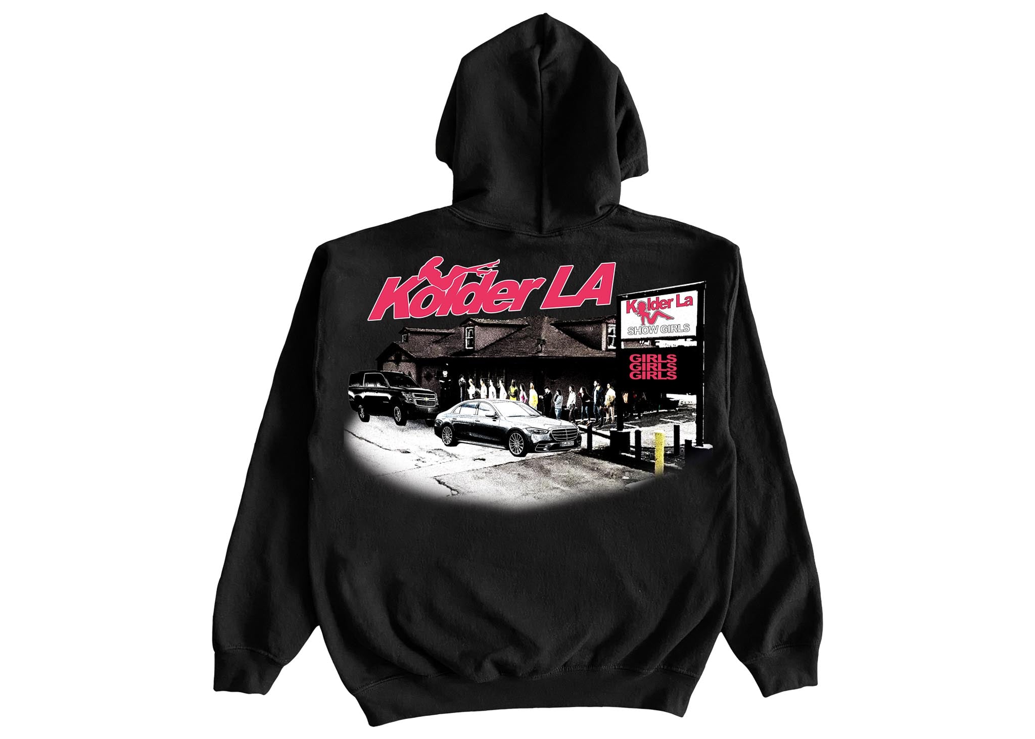 Pink KolderLA hoodie